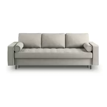 Canapea extensibila Milo Casa Santo, gri deschis imagine