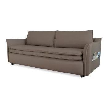 Canapea extensibila Miuform Charming Charlie, maro imagine