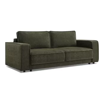 Canapea extensibila verde Emile - Bobochic Paris imagine