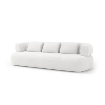 Canapea fildes cu tapiterie din tesatura boucle 200 cm Jenny - Micadoni imagine