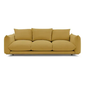Canapea galbena 265 cm Ernest - Bobochic Paris imagine