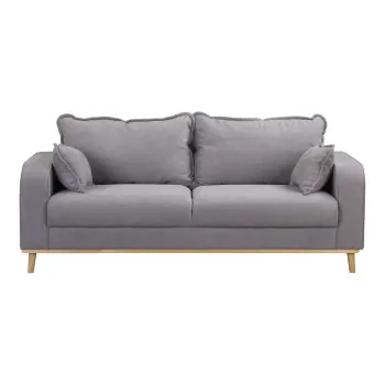 Canapea gri 193 cm Beata - Ropez imagine