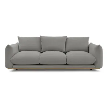 Canapea gri 265 cm Ernest - Bobochic Paris imagine