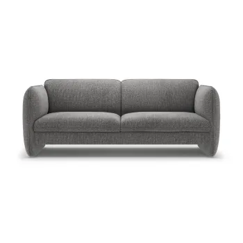 Canapea gri A(R)nchis cu tapiE>erie din chenille 204 cm Georgia aEURMicadoni imagine