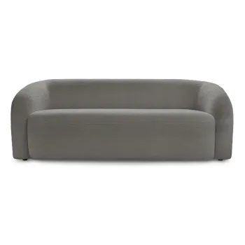 Canapea gri cu tapiE>erie din E>esAfturAbouclA(C) 193 cm Elina aEURBobochic Paris imagine