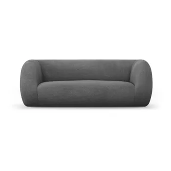 Canapea gri cu tapiterie din stofa boucle 210 cm Essen - Cosmopolitan Design imagine