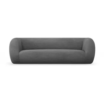Canapea gri cu tapiterie din stofa boucle 230 cm Essen - Cosmopolitan Design imagine