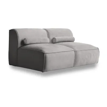 Canapea gri deschis 152 cm Flex Felix - Miuform imagine