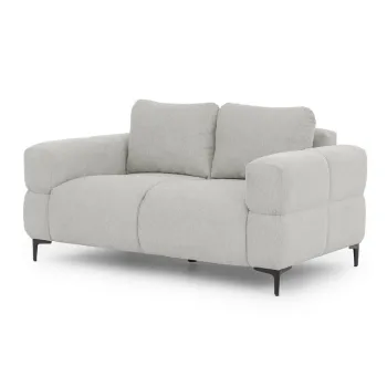Canapea gri deschis 154 cm Helio - Ropez imagine