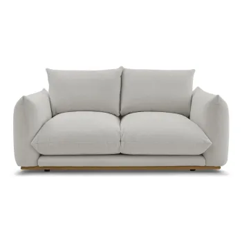 Canapea gri deschis 193 cm Ernest - Bobochic Paris imagine