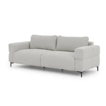 Canapea gri deschis 217 cm Helio - Ropez imagine