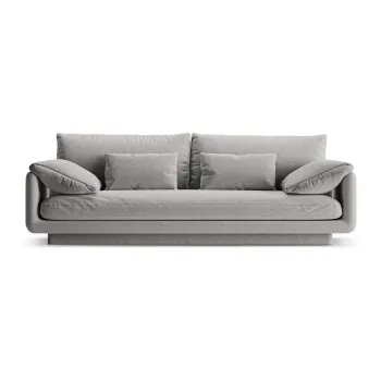 Canapea gri deschis 220 cm Torino - Micadoni Home imagine