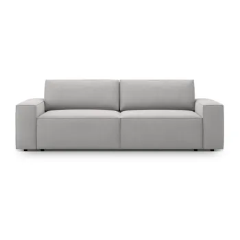 Canapea gri deschis extensibila 247 cm Jodie - Micadoni Home imagine