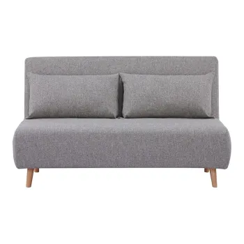 Canapea gri extensibila 140 cm Marlow - House Nordic imagine