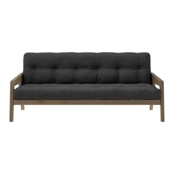 Canapea gri extensibila 204 cm Grab - Karup Design imagine