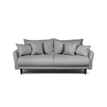 Canapea gri extensibila 215 cm Bjork - Bonami Selection imagine