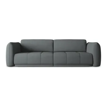 Canapea gri inchis 210 cm Hoku - Makamii imagine