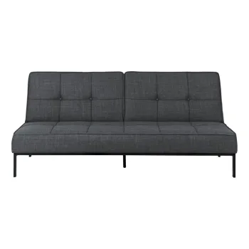 Canapea gri inchis extensibila 198 cm Perugia - Actona imagine