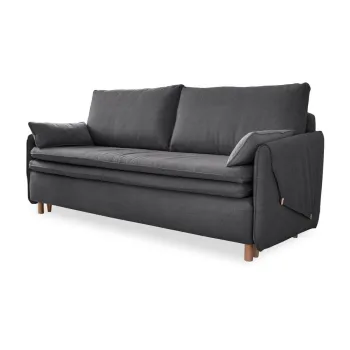 Canapea gri inchis extensibila 207 cm Simon - Miuform imagine