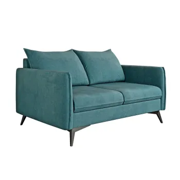 Canapea in culoarea petrolului 138 cm Juli Bis - Ropez imagine