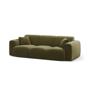 Canapea kaki cu tapiterie din catifea 235 cm Molino - Micadoni imagine