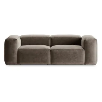 Canapea maro 224 cm Bergano - Cosmopolitan Design imagine