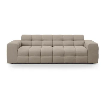 Canapea maro 255 cm Kendal - Micadoni imagine