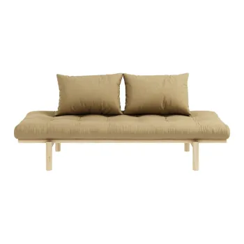 Canapea maro/bej 200 cm Pace - Karup Design imagine