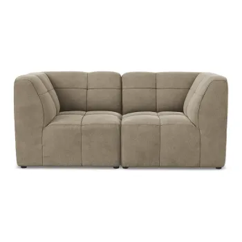 Canapea maro cu tapiE>erie din catifea 180 cm Aloha aEURMakamii imagine