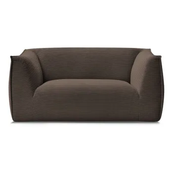 Canapea maro cu tapiE>erie din catifea reiatA170 cm Giorgia aEURBobochic Paris imagine