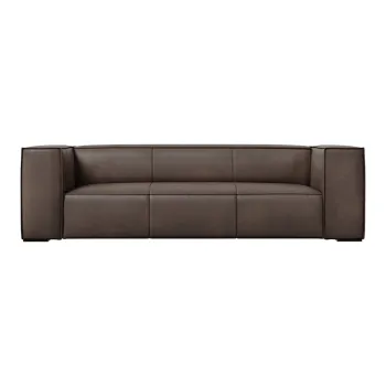 Canapea maro cu tapiterie din piele 227 cm Madame - Windsor & Co Sofas imagine
