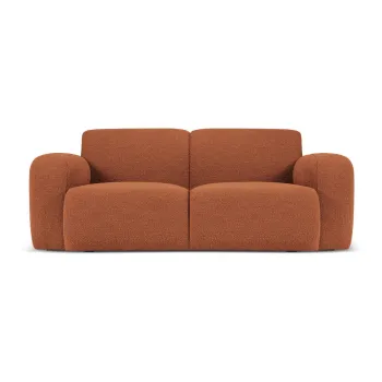 Canapea maro cu tapiterie din stofa boucle 170 cm Molino - Micadoni Home imagine