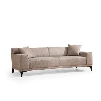 Canapea maro deschis 212 cm Petra - Balcab Home imagine