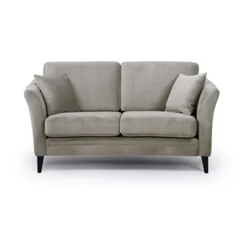 Canapea maro din catifea 165 cm Eden - Scandic imagine