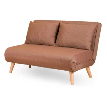 Canapea maro extensibila 120 cm Folde - Artie imagine