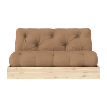 Canapea maro extensibila 145 cm Flip - Karup Design imagine