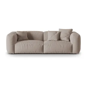 Canapea modulara bej 240 cm Martina - Micadoni Home imagine