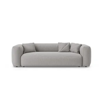 Canapea modulara gri extensibila 264 cm Martina - Micadoni imagine
