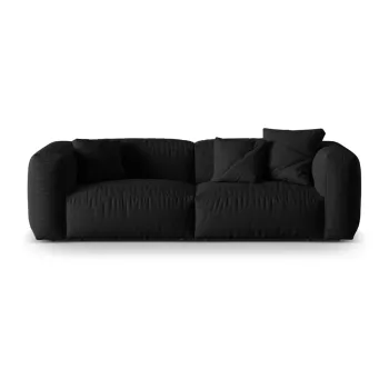 Canapea modulara neagra 240 cm Martina - Micadoni Home imagine