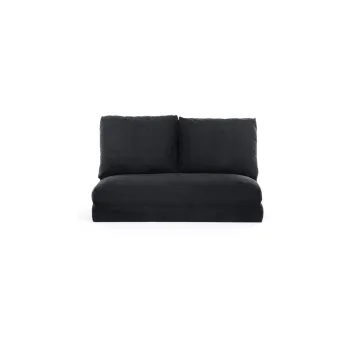 Canapea neagra extensibila 120 cm Taida - Balcab Home imagine