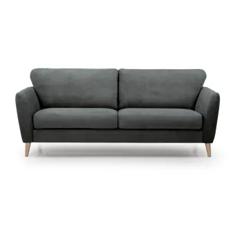 Canapea neagra/gri 206 cm Oslo - Scandic imagine