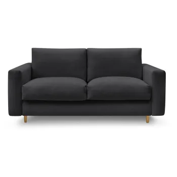 Canapea neagrApentru dormitul zilnic/extensibilA220 cm Cocoone aEURBobochic Paris imagine