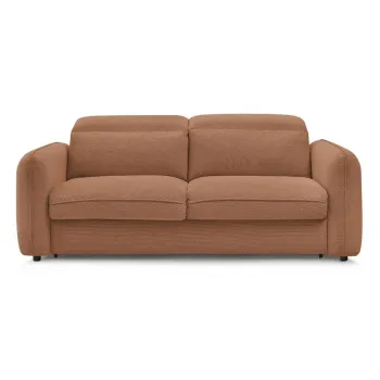 Canapea portocalie 216 cm Achille aEURBobochic Paris imagine