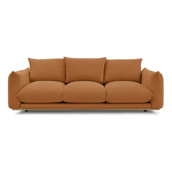 Canapea portocalie 265 cm Ernest - Bobochic Paris imagine