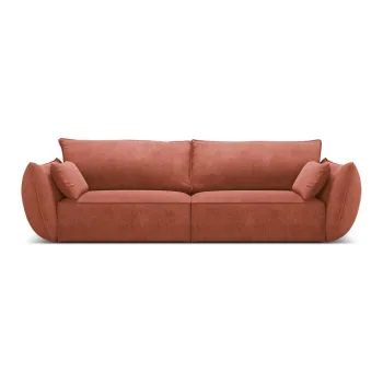 Canapea rosie 208 cm Vanda - Mazzini Sofas imagine