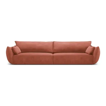 Canapea rosie 248 cm Vanda - Mazzini Sofas imagine