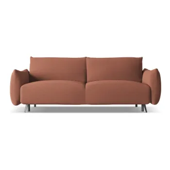 Canapea roz 230 cm Malie - Makamii imagine