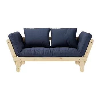 Canapea variabila KARUP Design Beat Natural/Navy imagine