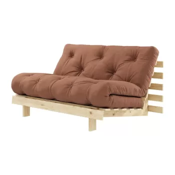 Canapea variabila Karup Design Roots Raw/Clay Brown imagine