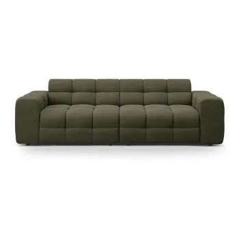 Canapea verde 255 cm Kendal - Micadoni imagine